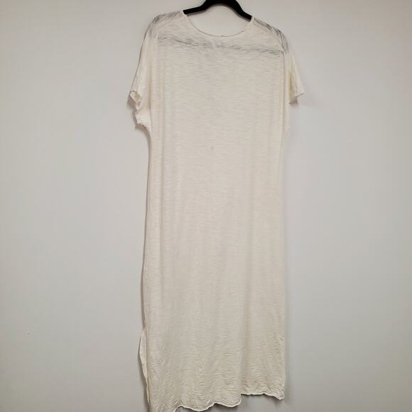 PJ Harlow Poetically Correct Chelsea Dress Pima Cotton White (S-M) Minimalist - Picture 3 of 13